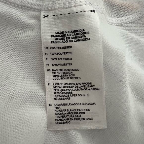 Adidas white short sleeve active tee - Picture 5 of 5